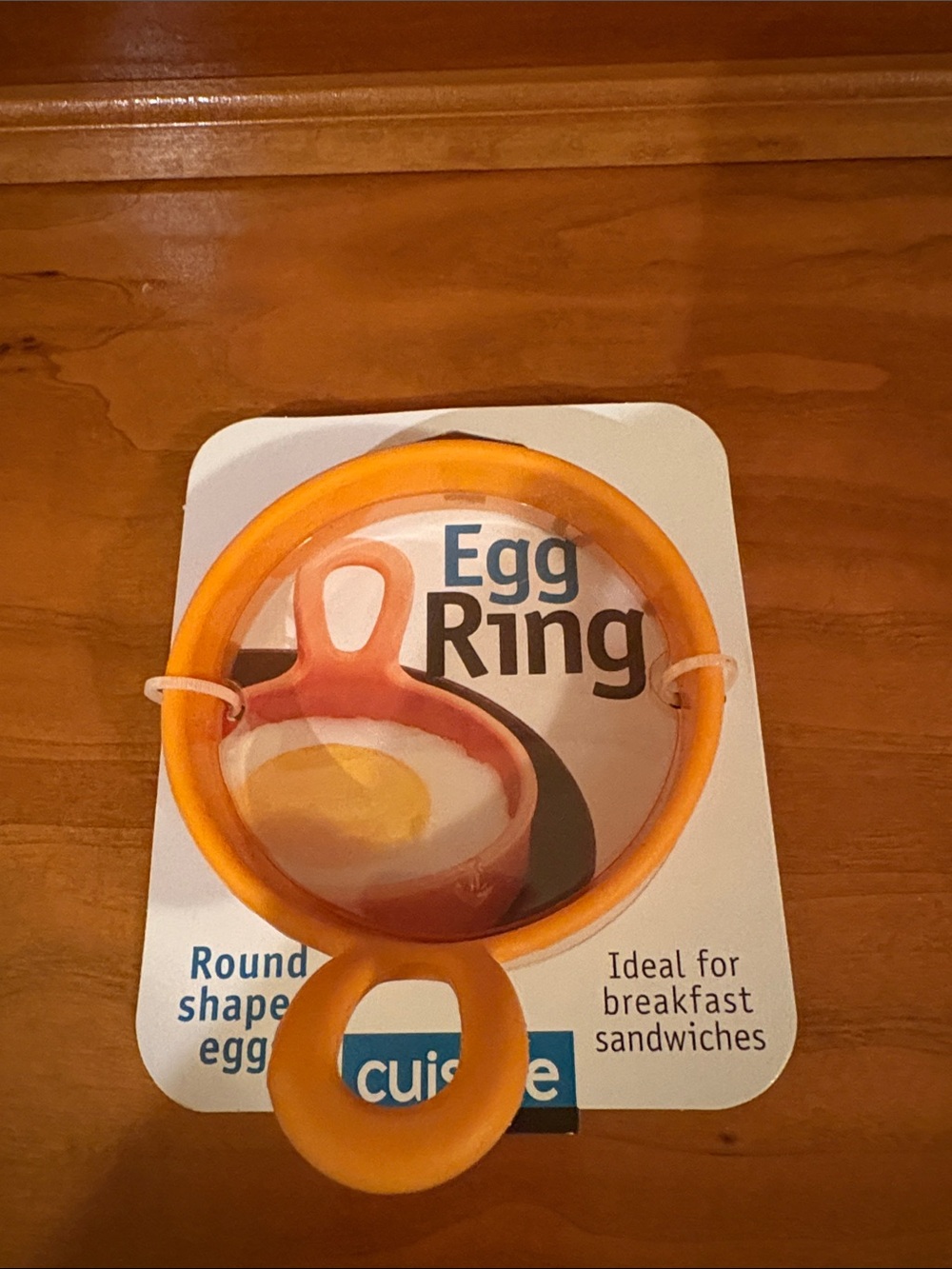 Orange Egg Ring for Perfect Round Eggs
